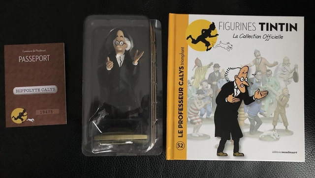 TINTIN - DUPOND FIGURE + BOOKLET + PASSPORT (4.5) - LA COLLECTION OFFICIELLE 04