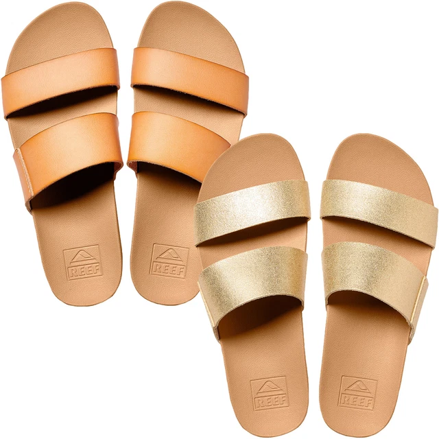 REEF WOMENS CUSHION Bounce Vista Summer Holiday Beach Slide Slider