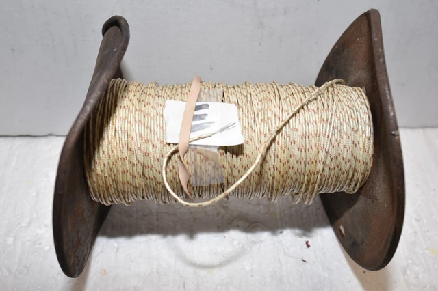 Vtg 24 gauge Wire 50  feet  STRANDED plastic coated Western Electric Era