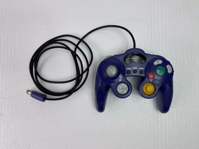 QUMOX Purple Wired Classic Controller Joypad Gamepad for Nd Game-Cube Gc & Wii