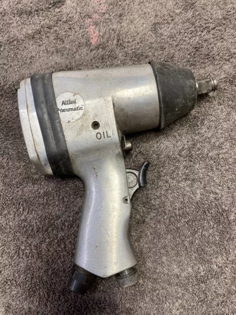 ALLIED PNEUMATIC AIR IMPACT WRENCH 1/2" HY-160-PSK26 Tested Works!! Used