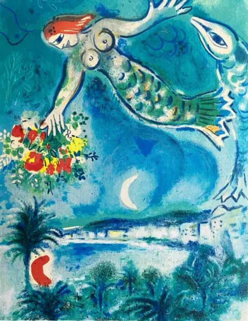 Marc Chagall Lithographie 180ex (Fernand Léger _ Joan Miro René Magritte _ Leger 3