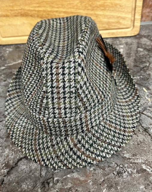 Tweed trilby hat uk hot sale