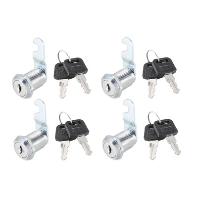 Came Cabinet Came Cylindre Serrure Longueur 16mm Clé Identique 4Paquet 