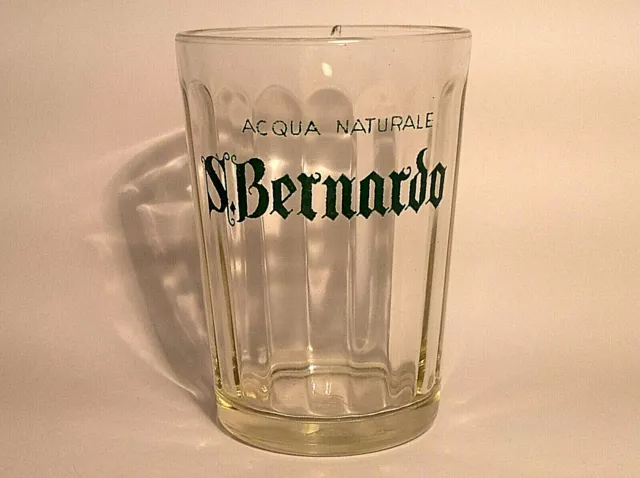 Vecchio Bicchiere "S. Bernardo " Acqua Naturale - Garessio