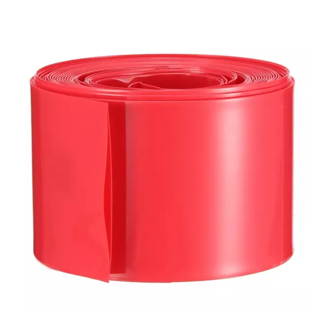 PVC Tubo termoretraibile tubo 29.5mm 18650 Film termoretraibile 5 m rosso