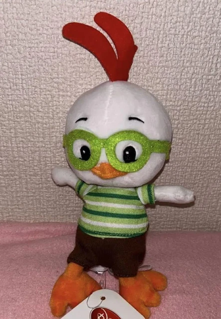 Disney Store Stuffed Toy Little Chicken 25Th Anniversary