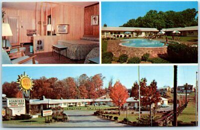 Postcard - Roanoker Motor Lodge - Roanoke, Virginia
