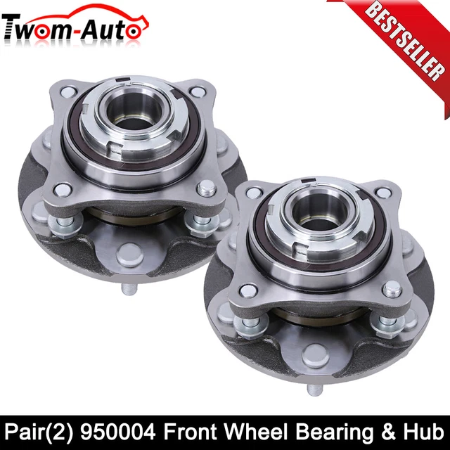 Front Wheel Bearing & Hub Assembly W/ABS For Ford Crown Victoria Lincoln Town Car Mercury Grand Marquis 2005-2011