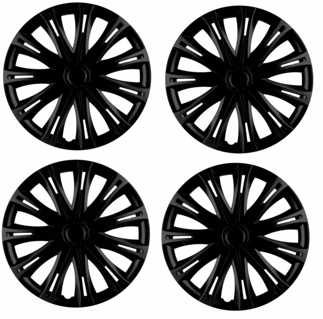 4x Wheel Trims Hub Caps 15" Covers fits Toyota Avensis Aygo Yaris