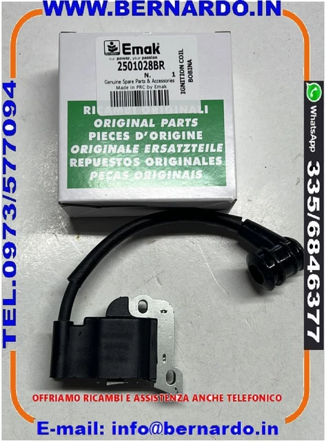 Bobina di accensione for Efco 8200 8260 Stark 25 Stark 2500