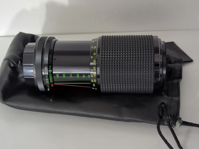 Objectif Zoom Macro 80-200mm f/4.5-5.6 – Monture Pentax K (PK) - Photo, audio & vidéo