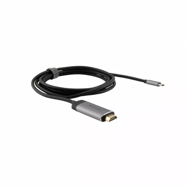 Verbatim 49144 - 1,5 m - USB Typ-C - HDMI - Männlich - Männlich - Gerade
