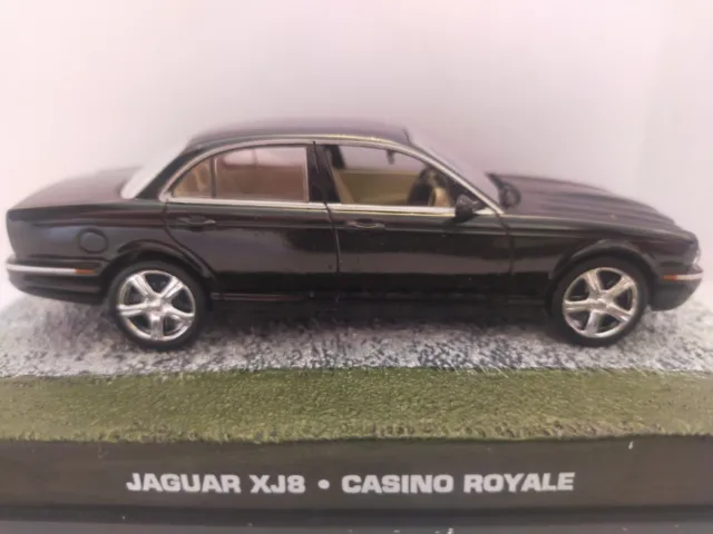 GE FABBRI JAMES BOND CAR COLLECTION #41 Jaguar XJ8 CASINO ROYALE 1:43