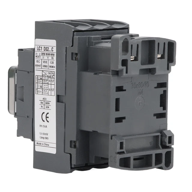 (GENERIC4WK6T8SB7R-11)AC CONTACTOR 1NO 1NC Electric Contactor 32A 380V ...