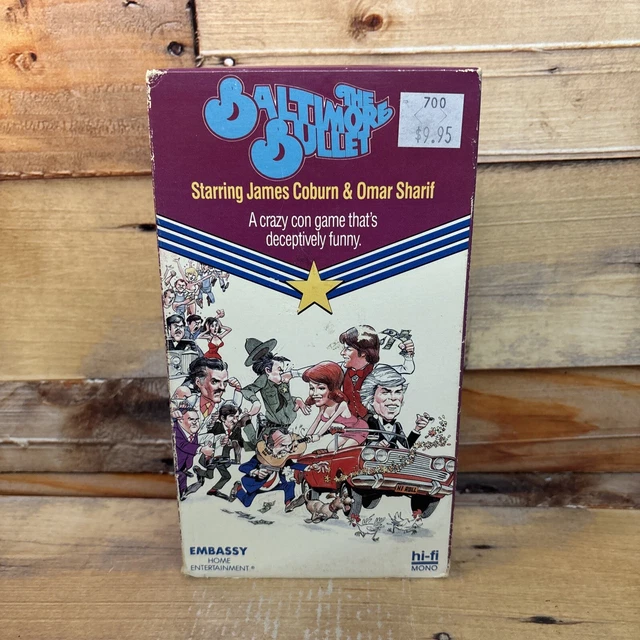 THE BALTIMORE BULLET VHS VCR Video Tape Used James Coburn £9.18