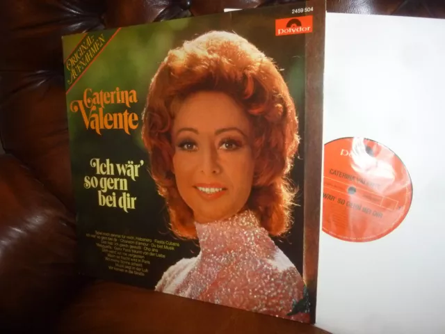 Catarina Valente, Ich wär so gern bei Dir, Polydor 2459 504 LP, 12" 1974