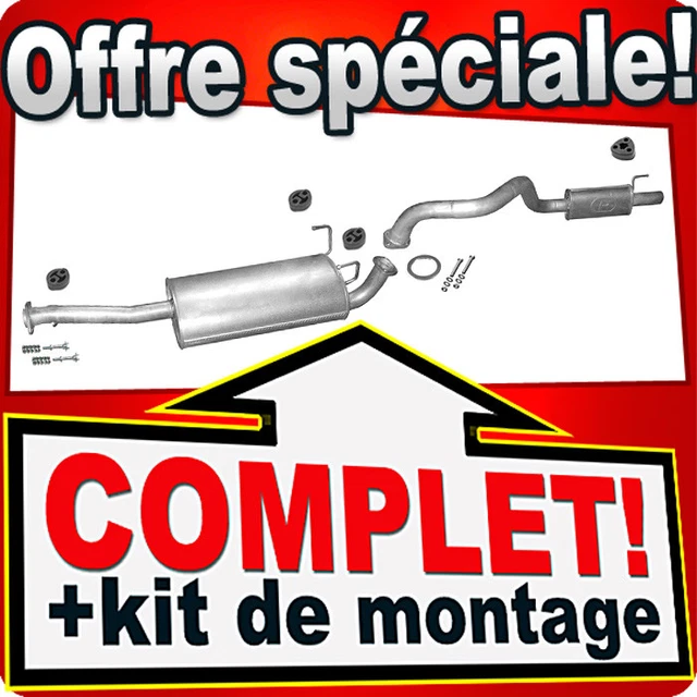 Silencieux Arrière échappement Pour Toyota Land Cruiser 3.0 TD (1996–2003) - Neuf, Origine Pologne
