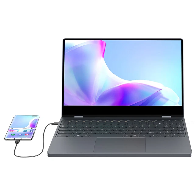 UPERFECT Touchscreen Monitor PC Bildschirm FHD Portable Monitor 15.6" Battery