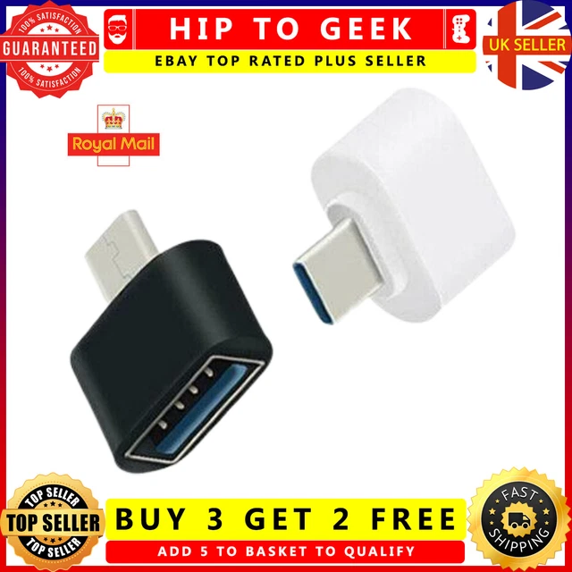 Type C to USB Adapter 3.0 USB-C 3.1 Male OTG A Female Data Connector Converter