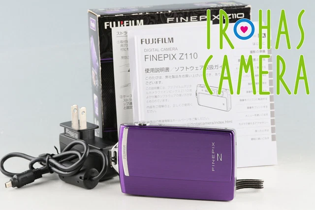 FUJIFILM FINEPIX Z110 Purple 14.0MP 5x Zoom Digital Camera