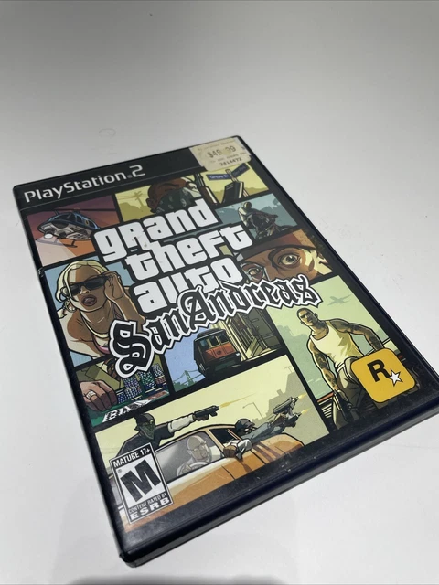 Notice + Doc Playstation 2 PS2 - GTA Grand Theft Auto San Andreas
