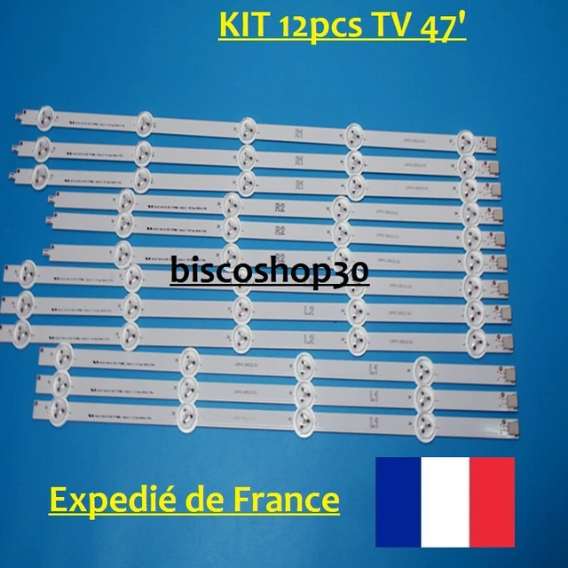 Rampe LED De Rechange Pour TV LG 47 Pouces (modèles LN570/ LN577) - Neuf Avec Garantie 1 An