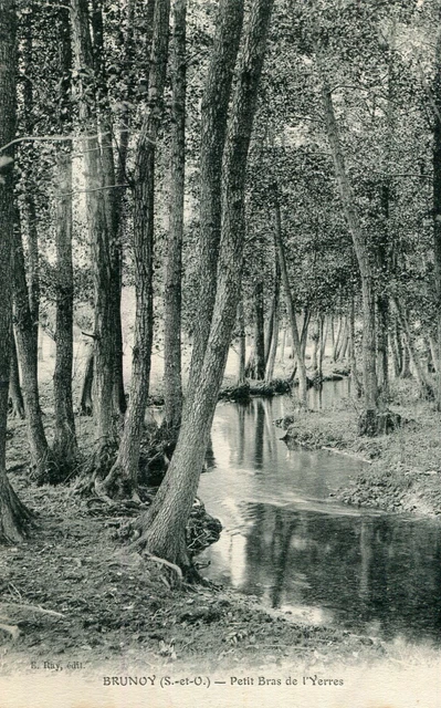 Carte BRUNOY Petit Bras de l'Yerres