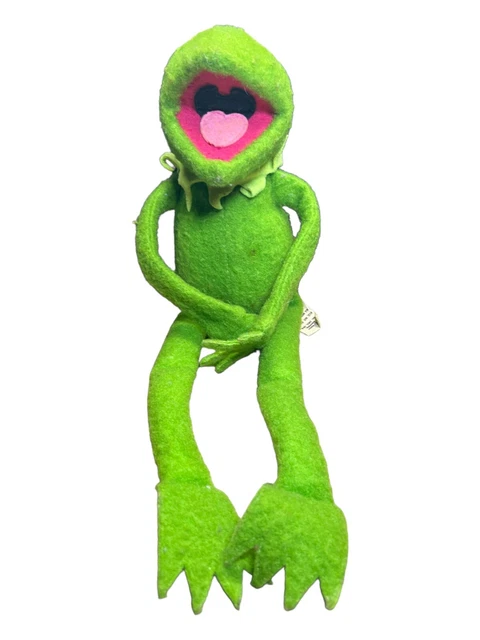 Vintage Plush Kermit the Frog #850 Jim Henson Muppet Doll Fisher Price Toy 1976
