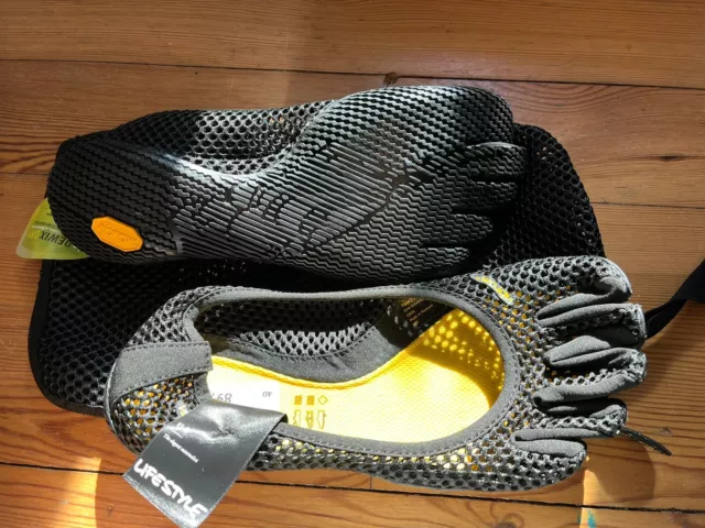 Vibram Fivefingers Vi-B, 14W2703, Schwarz, EU40, Barfußschuhe, Zehenschuhe