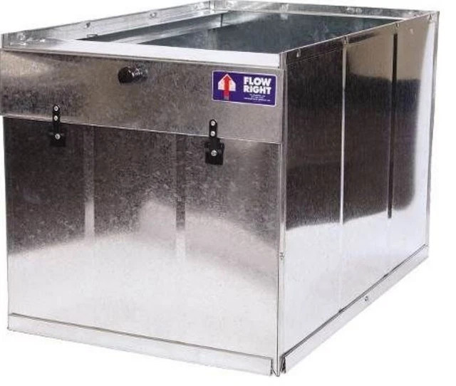 Flow Right 17" Galvanized Air Handler Filter Box