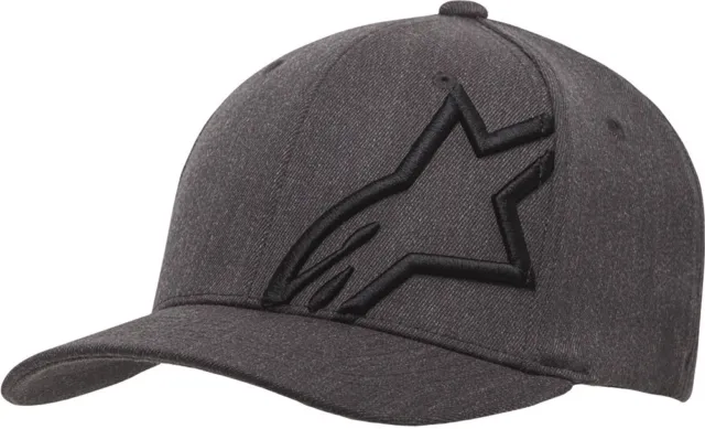 Alpinestars Corp Shift 2 Flexfit Hat-Dark Grey-L/XL -  Mens Lid Cap