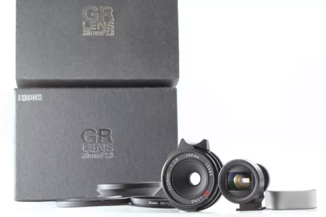 [Top Mint] RICOH GR 28mm f/2.8 Black Lens Leica L39 LTM Japan