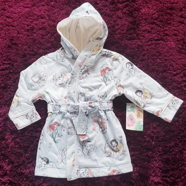 PEIGNOIR ROBE DE chambre taille 2 ans Animators collection disney