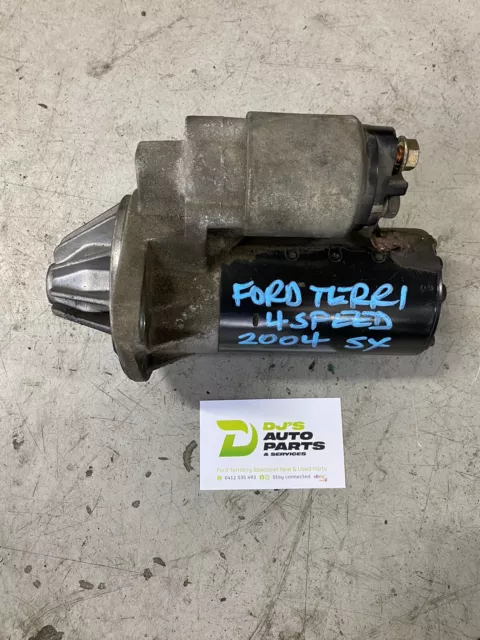 Genuine Ford Territory Sx 4 Speed Rwd Starter Motor 6 Cyl