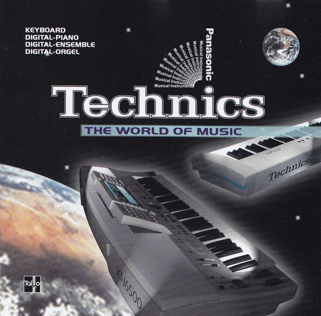 TECHNICS & PANASONIC Musical Instruments - CD - THE WORLD OF MUSIC EUR ...