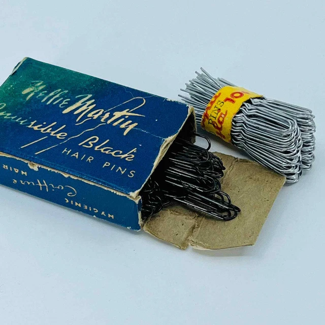 Vintage NOS 1950s-60s Hairpins Hair Pins In Package Gayla Royal Hair Lin Co. SA1