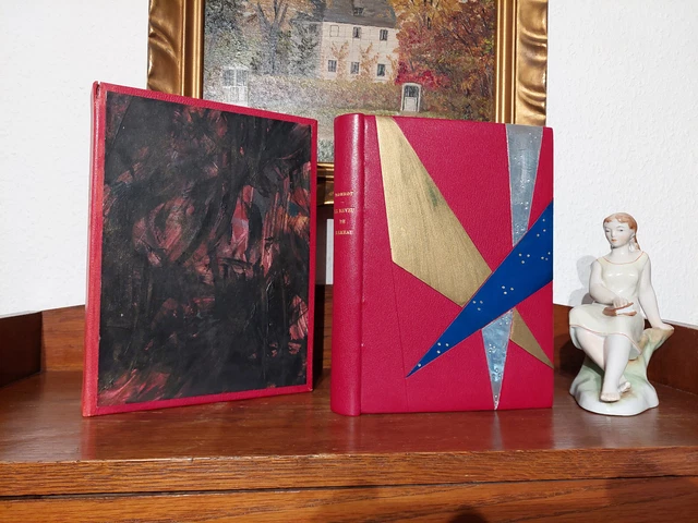 DIDEROT + RAMEAU Luxusausgabe LEDER HANDEINBAND Designer Binding RELIURE D´ART