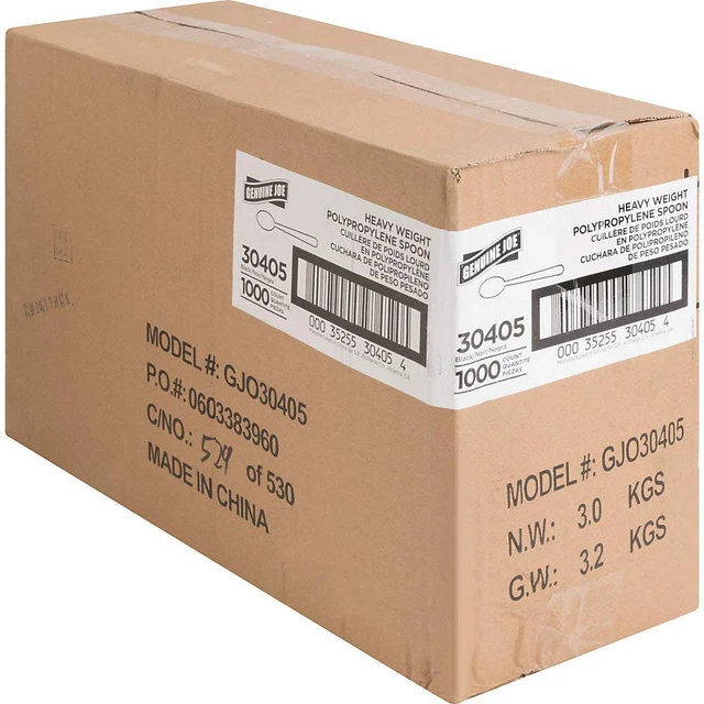 GJO30405 Heavyweight Spoon,Black