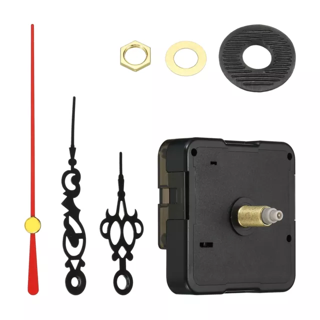Clock Mechanism Replacement, Quartz Clock Mechanism DIY Wall Clock, 20029, Black