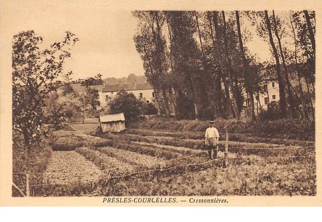 95.n°59609.presles courcelles.cressonnières.métier