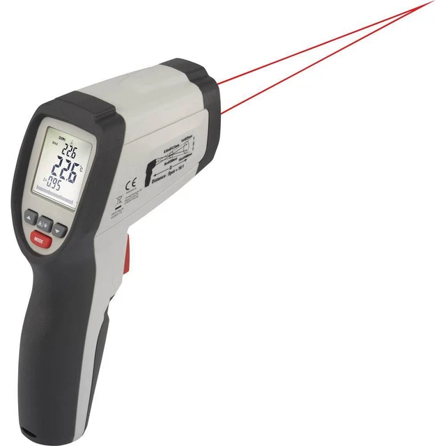 Thermomètre infrarouge VOLTCRAFT IR 650-16D Optique 16:1 -40 - 650 °C pyromètre