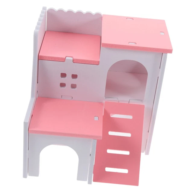1 X Brand New ANMOO Ceramic Hamster House, Cute Animal Shape Hamster C