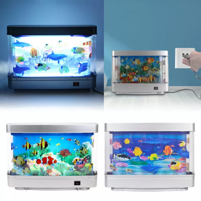 Artificial Tropical Fish Decorative Sensory Aquarium Lamp Virtual Ocean Motion 3