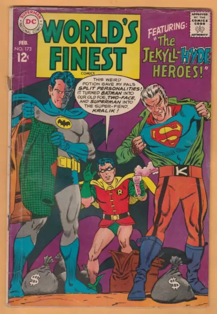 World's Finest #173 - (1968) - 1st Silver-Age Two-Face - GD/VG (3.0)