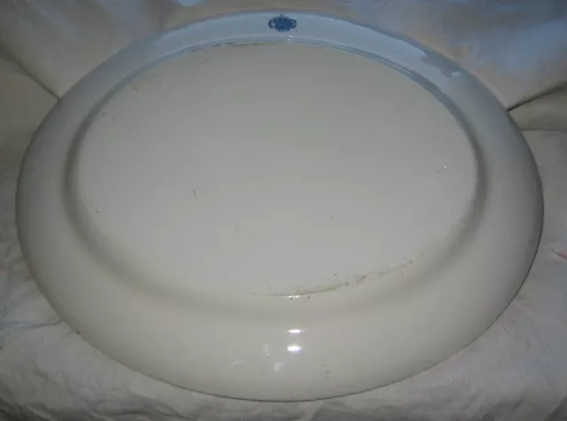 Burleigh Ware, Sandon, very large serving plate, 45 x 37cm, semi-porcelain 3