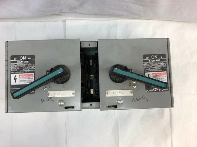 Siemens V7E3223R Thermocollant Vacu-Break Commutateur 100A 3 POLES-240V-3 Phase-