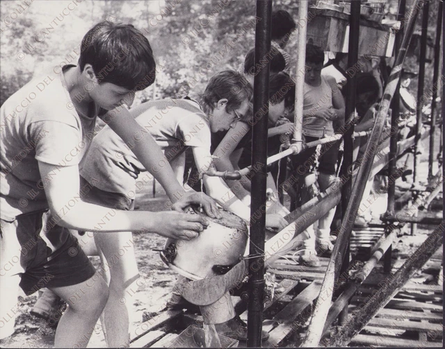 1974 LA SPEZIA Giovani Scouts Campo Aquila Rossa Fotografia 9