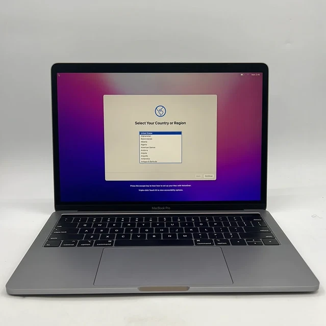 2019 Apple MacBook Pro 13" i5 1.4GHz 8GB Ram 128GB SSD Touch Bar A2159