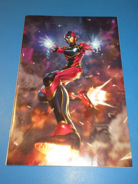 Invincible Iron Man #7 Super Rare 1:50 Chew Virgin Variant NM Gem Wow